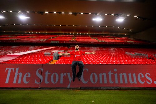 Liverpool Forward Mohamed Salah