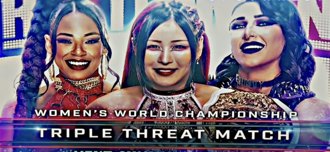 Iyo Sky, Bianca Belair, Rhea Ripley, WrestleMania 41