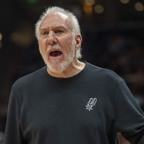 San Antonio Spurs Head Coach Gregg Popovich