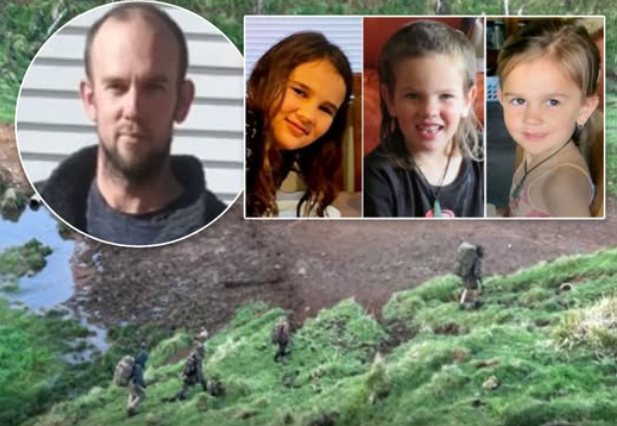 Fugitive and His 3 Children