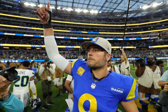 Matthew Stafford, Los Angeles Rams, NFL, MVP