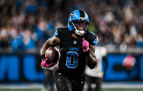 Jahmyr Gibbs, Detroit Lions, NFL, NFC North