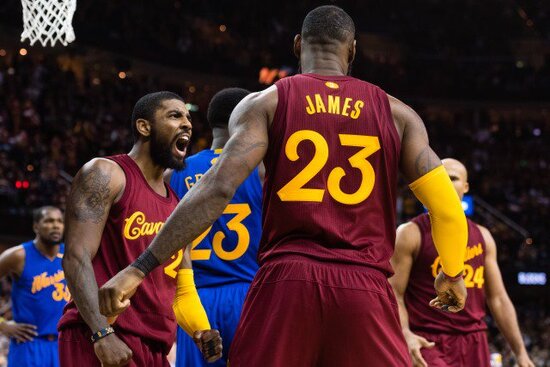 LeBron James, Kyrie Irving, NBA, Cleveland Cavaliers