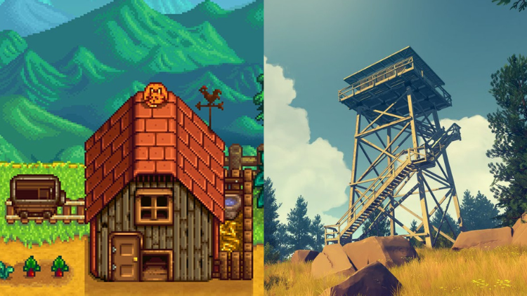 Indie games, Stardew Valley, Firewatch