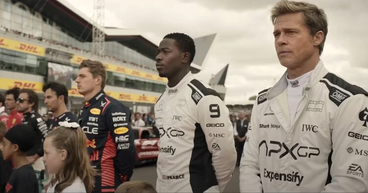 Brad Pitt, F1, Damson Idris