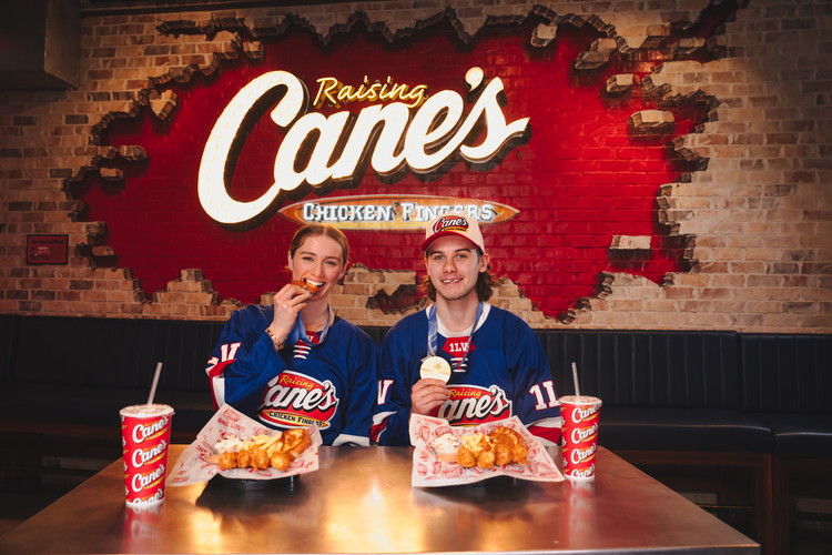 Jack Hughes, Caroline Harvey, Raising Cane's