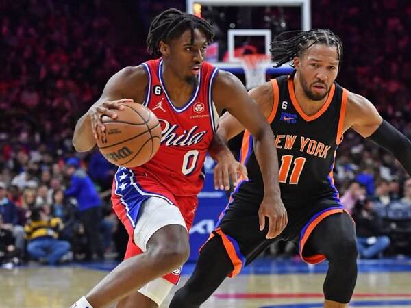 NBA, New York Knicks, Philadelphia 76ers, Jalen Brunson, Tyrese Maxey