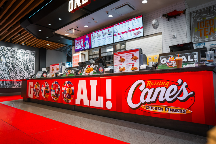 Raising Cane's, World Cup, Times Square