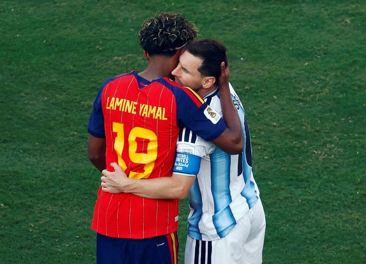 Spain, Argentina, Lamine Yamal, Lionel Messi