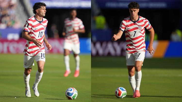 Gio Reyna, Christian Pulisic, USMNT